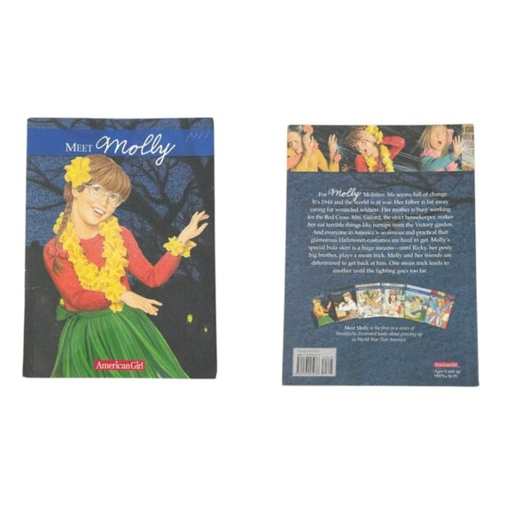 American Girl Aloha Kanani Meet Molly Good Luck Ivy Mia Paperback Books Lot Of 4 - Picture 4 of 11